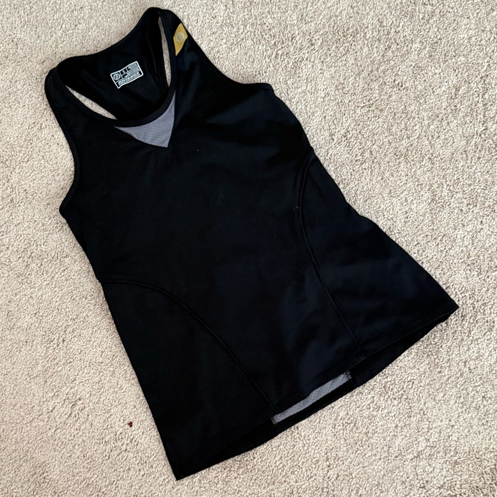 Bontrager Cadence Cycling Bike Jersey Racerback Tank Top Pockets Women's S Vent - Picture 2 of 8